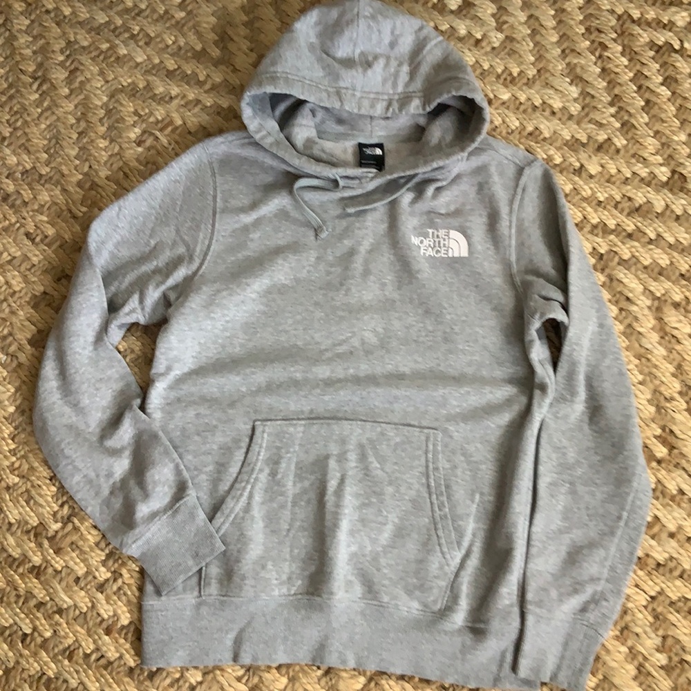 NorthFace gray hoodie. Men’s Small .